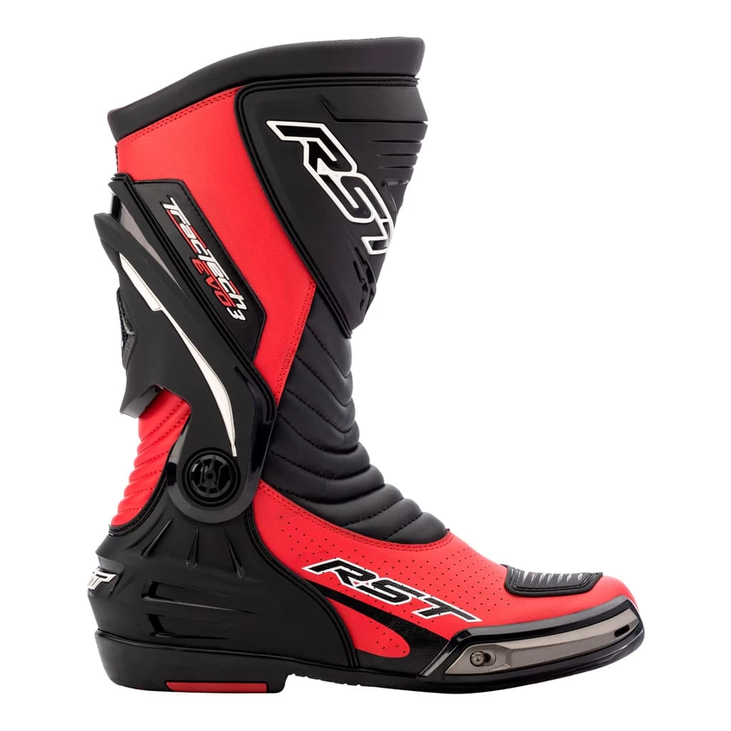 RST Tractech Evo 3 CE Boots - Red / Black