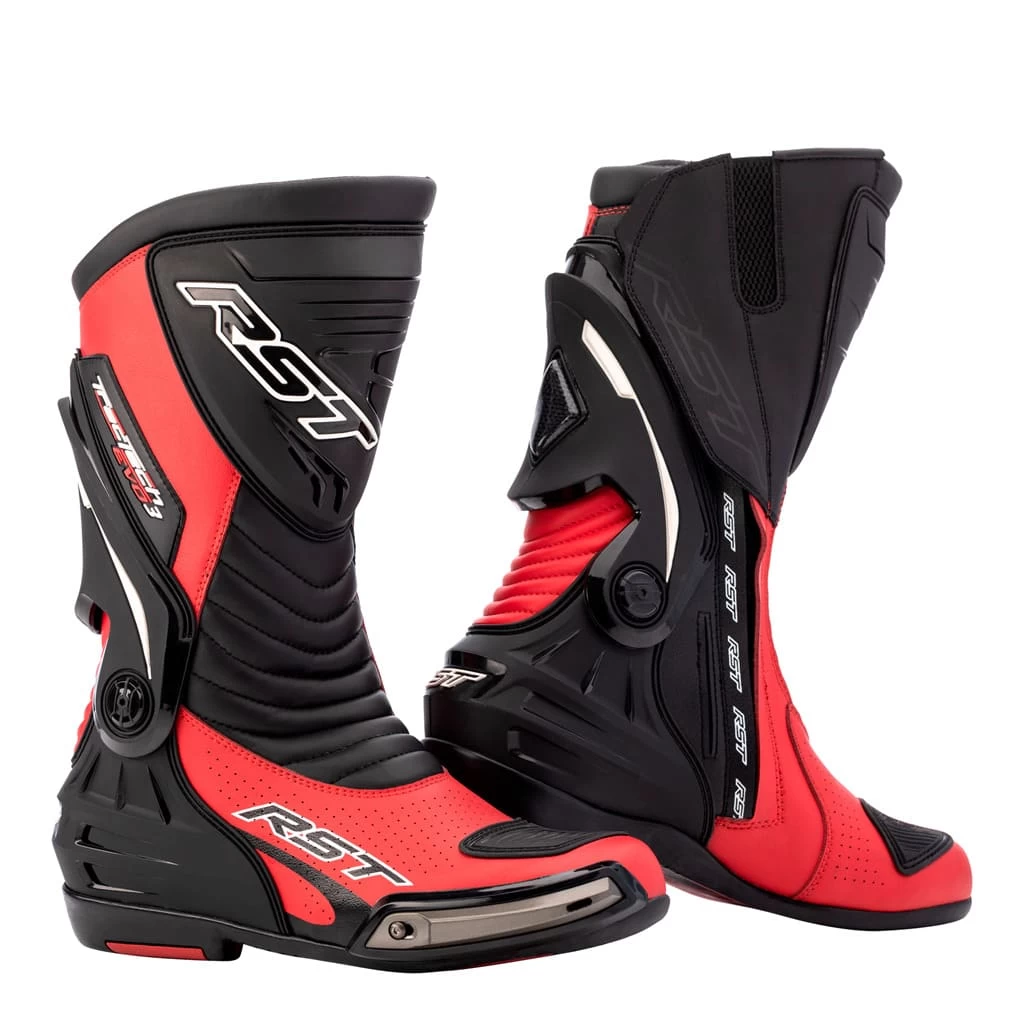 RST Tractech Evo 3 CE Boots - Red / Black - Image 2