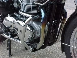 Renntec Engine Bars For Triumph - Chrome