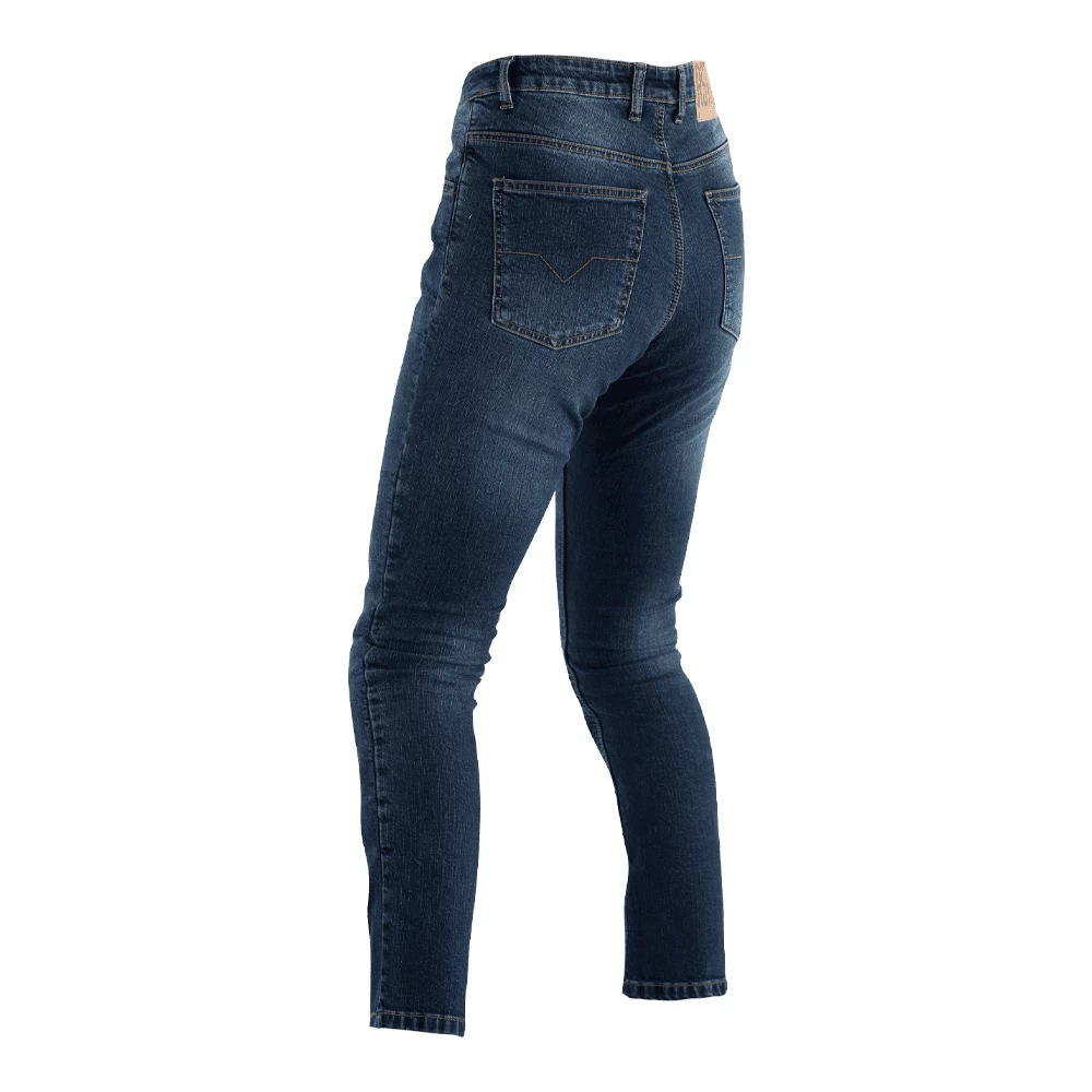 RST Tapered Fit Reinforced Ladies Kevlar Jeans - Blue - Image 2