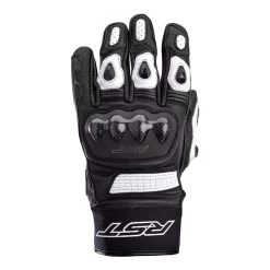 RST Freestyle 2 CE Leather Motorcycle Gloves - White