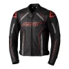 RST S1 CE Leather Jacket - Black / Grey / Red