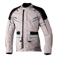 RST Pro Series Commander CE Laminated Textile Jacket - Silver / Blue