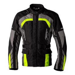 RST Alpha 5 CE Textile Jacket - Black / Flo Yellow