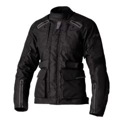 RST Endurance CE Ladies Textile Motorcycle Jacket - Black / Black