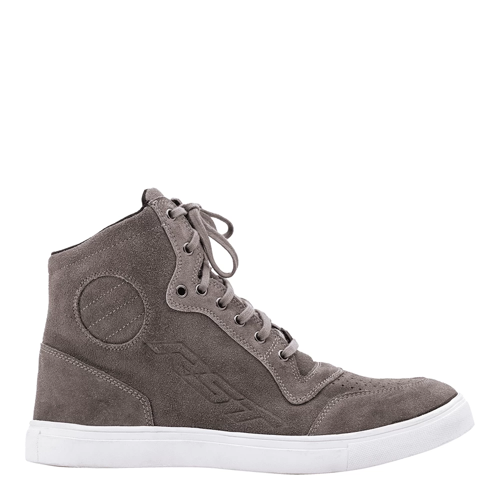 RST High Top CE Ladies Moto Sneaker - Grey - Image 2