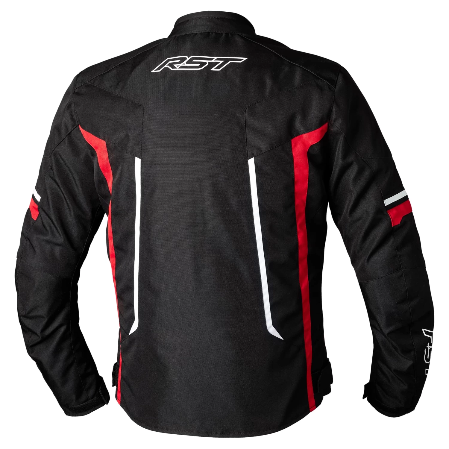 RST Pilot Evo CE Textile Jacket - Black / Red / White - Image 2