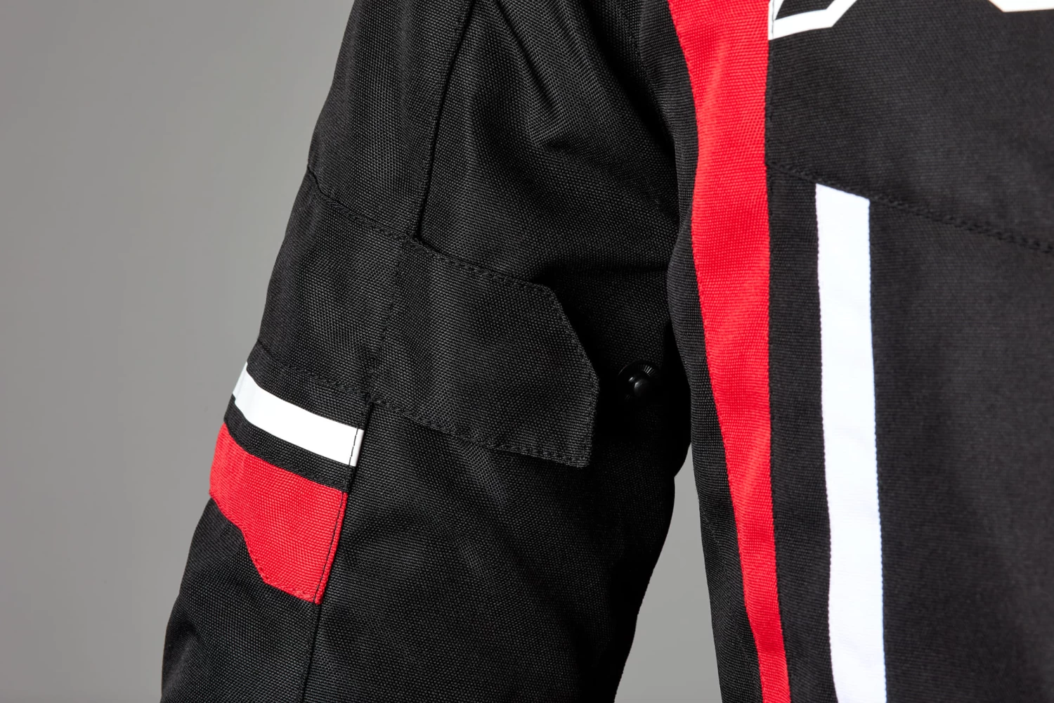 RST Pilot Evo CE Textile Jacket - Black / Red / White - Image 4