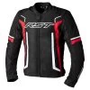 RST Pilot Evo CE Textile Jacket - Black / Red / White
