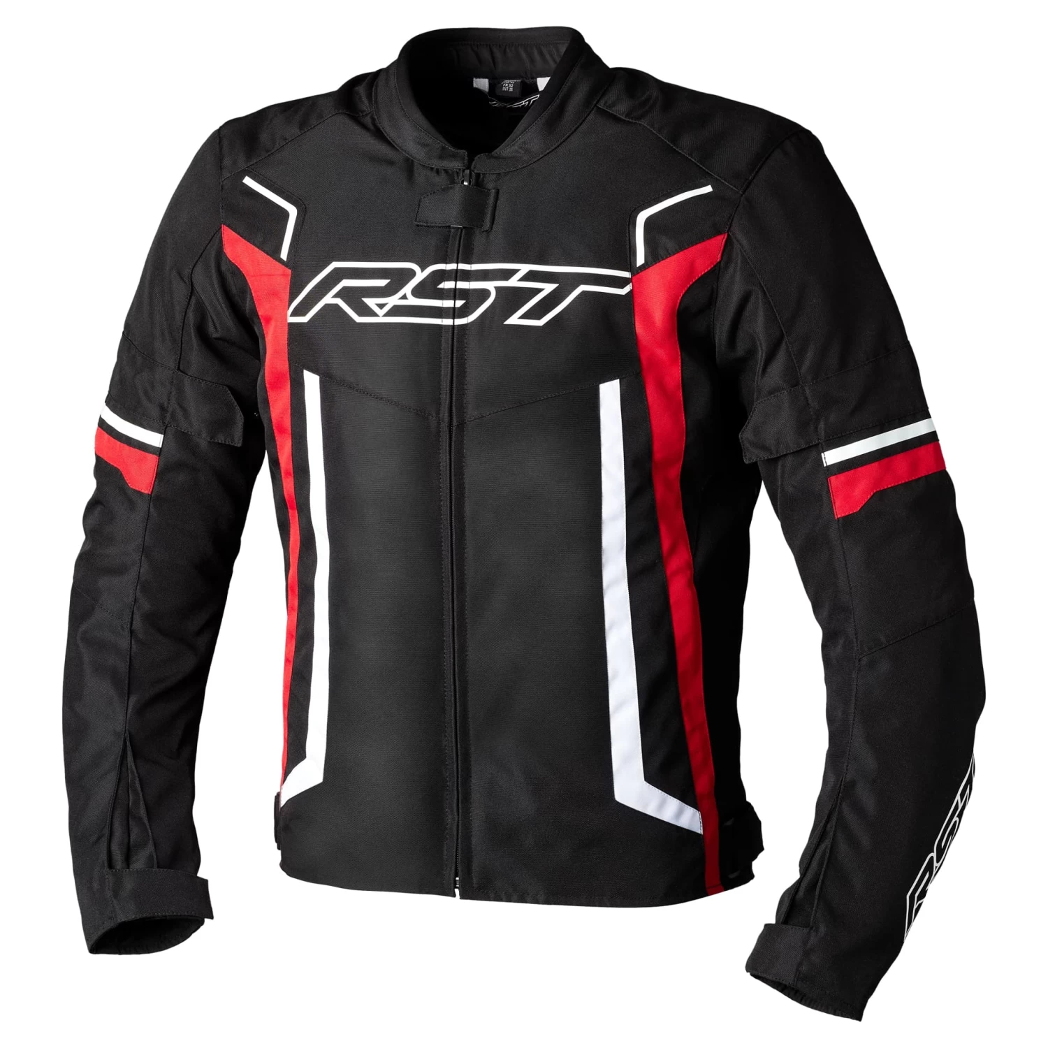 RST Pilot Evo CE Textile Jacket - Black / Red / White