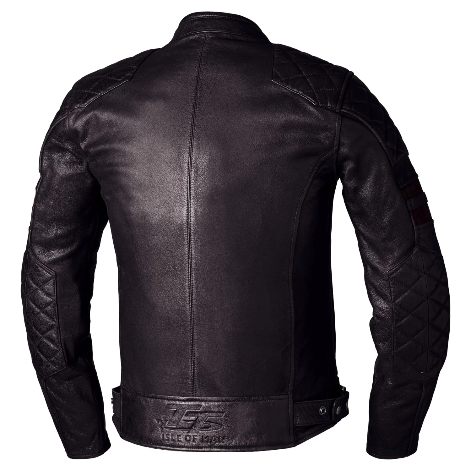 RST Isle Of Man TT Hillberry 2 CE Leather Jacket - Brown - Image 2