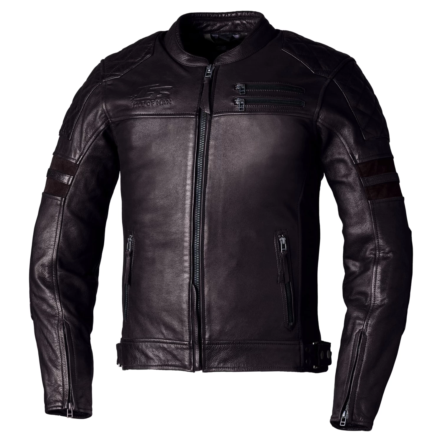 RST Isle Of Man TT Hillberry 2 CE Leather Jacket - Brown