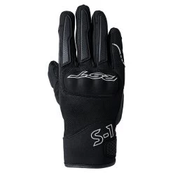 RST S1 CE Vented Mesh Motorcycle Gloves - Black / Black / White