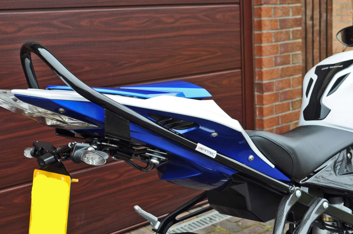 Renntec Passenger Grab Rail For BMW - Black - Image 2