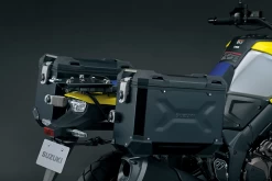 Suzuki V-Strom 1050/DE Aluminium Side Case Set - Black