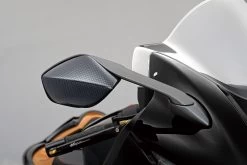 Suzuki Hayabusa Carbon Look Mirror Cover Set