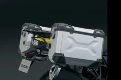Suzuki V-Strom 800DE Aluminium Side Case Set - Silver