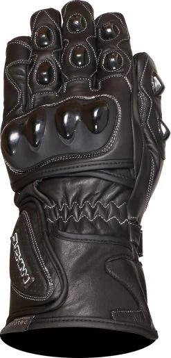 Duchinni DR1 CE Leather Motorcycle Gloves - Black