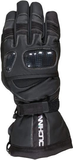 Duchinni Yukon CE Waterproof Motorcycle Gloves - Black