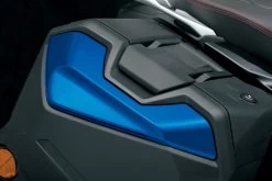 Suzuki GSX-S1000 GX Side Case Garnish Set - Metallic Triton Blue (YSF)