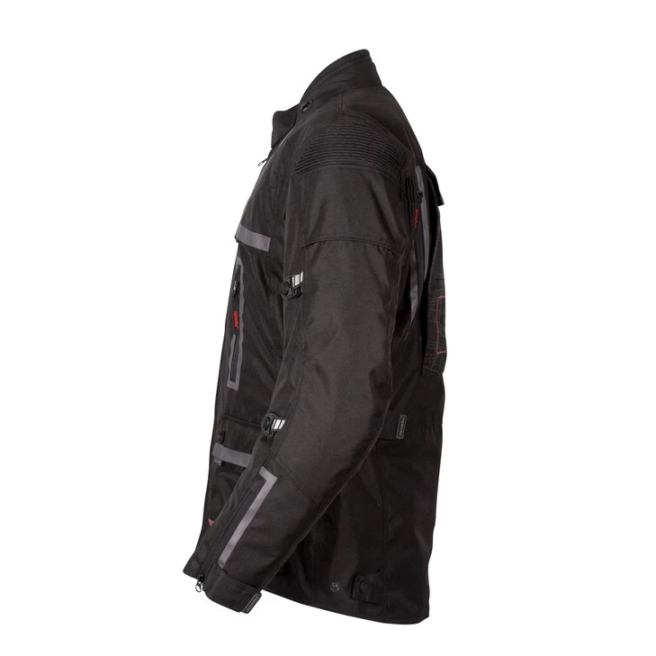 Spada Tucson CE Waterproof Textile Motorcycle Jacket - Black - Image 3