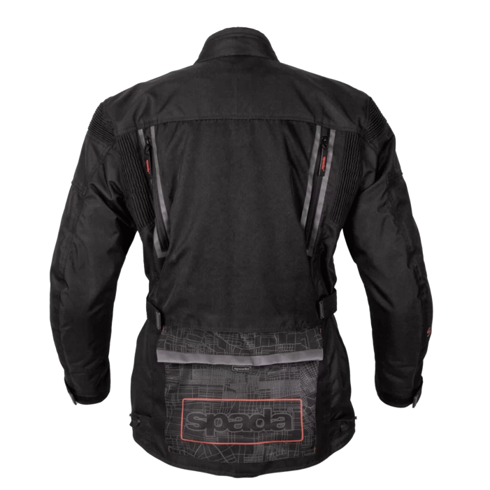 Spada Tucson CE Waterproof Textile Motorcycle Jacket - Black - Image 4