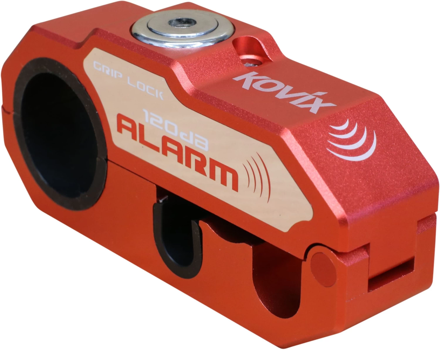 Kovix KOL Series Alarmed Brake Lever Lock - Red