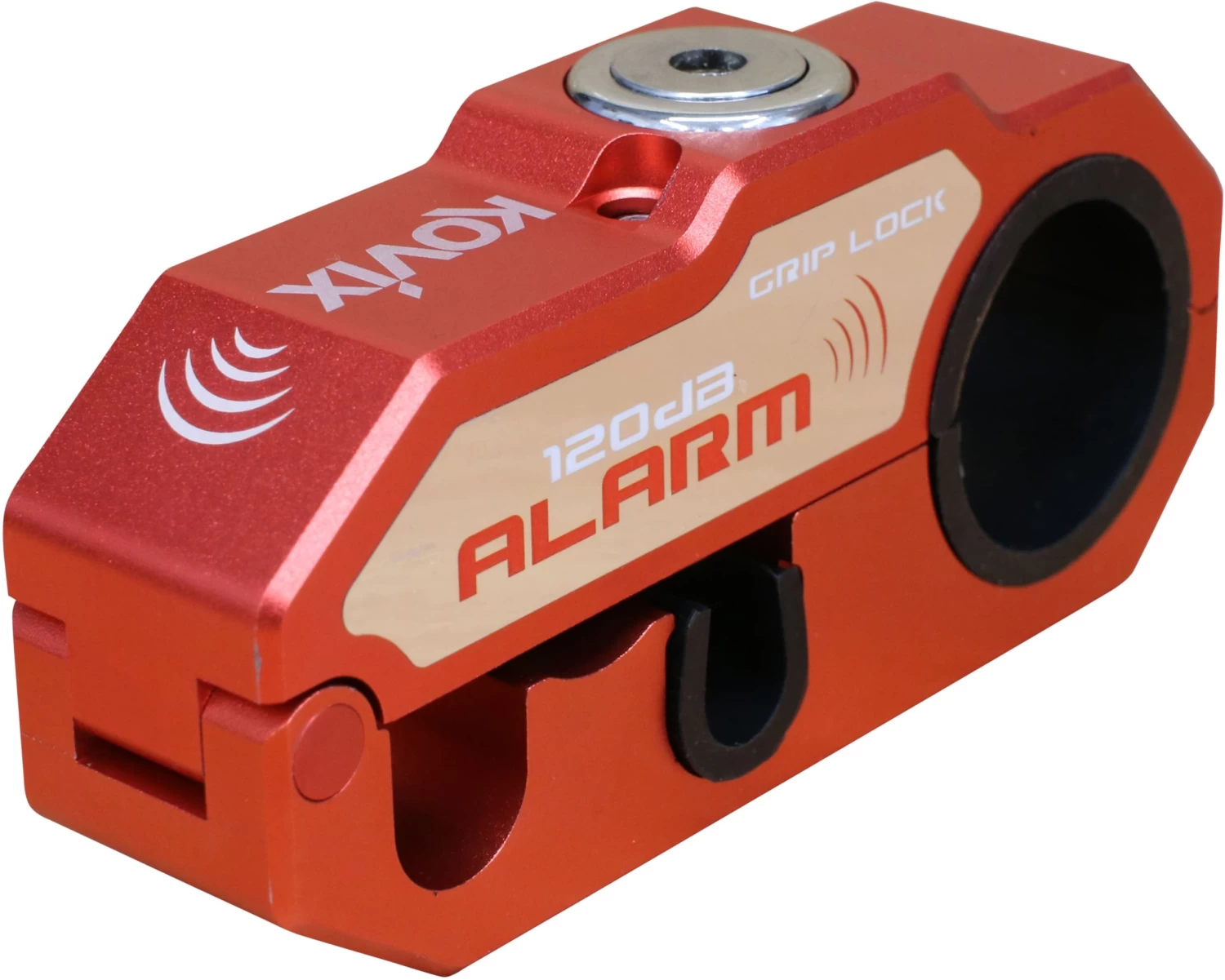 Kovix KOL Series Alarmed Brake Lever Lock - Red - Image 2