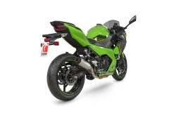 Scorpion Red Power Slip On Exhaust - Kawasaki Ninja 400 (2018 - 2023)