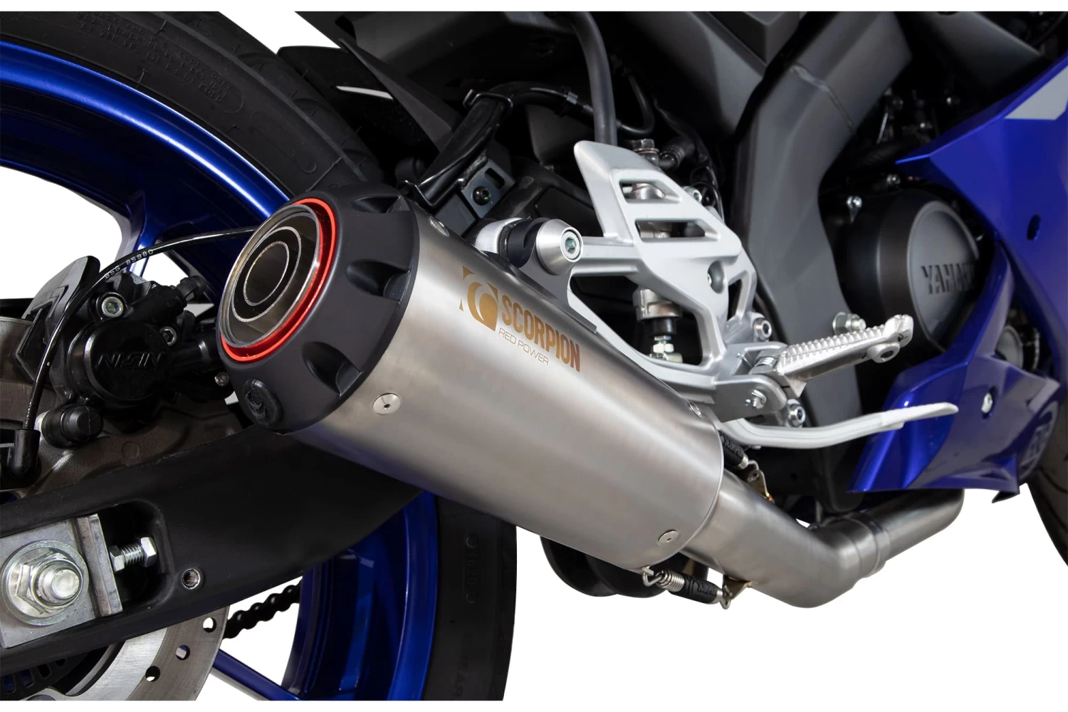 Scorpion Red Power Full Exhaust System - Yamaha YZF-R125 (2021 - Current) - Image 8