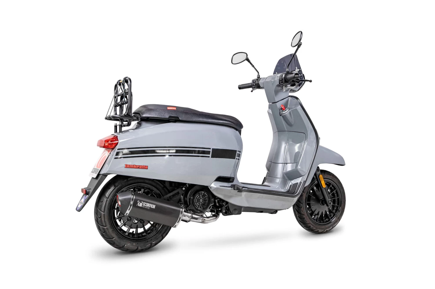 Scorpion Serket Parallel Full System Exhaust - Lambretta V125 Special (2021-2022) - Image 4