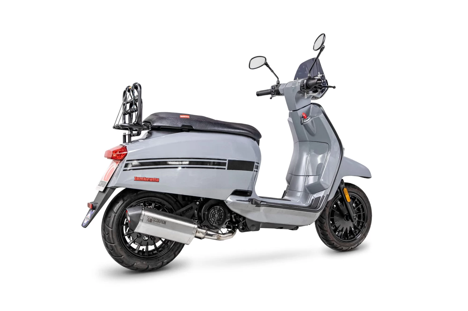 Scorpion Serket Parallel Full System Exhaust - Lambretta V125 Special (2021-2022)