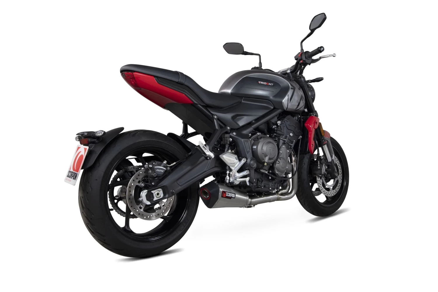 Scorpion Serket Taper Full System - Triumph Trident 660 (2021 - Current)