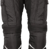 Weise Dune Waterproof Short Leg Textile Trouser - Black
