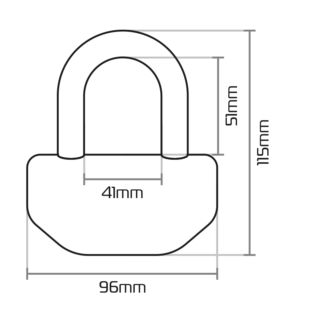 Oxford Boss 16mm Disc Lock - Image 3