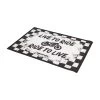 Oxford Door Mat - Live To Ride