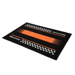 Oxford Door Mat - Pitlane Orange