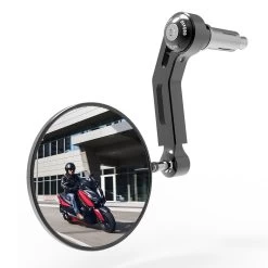 Oxford Premium Aluminium Bar End Mirror - Right