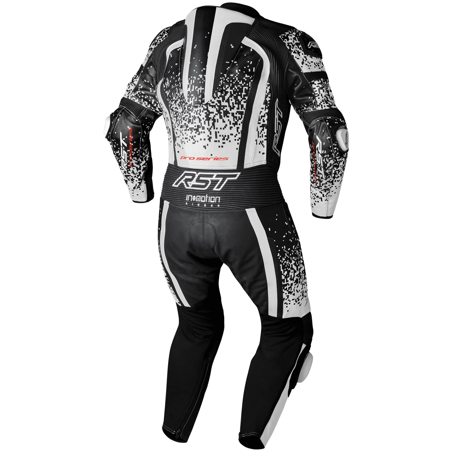 RST Pro Series Evo Airbag CE Leather One Piece Suit - Digi Crush White - Image 2