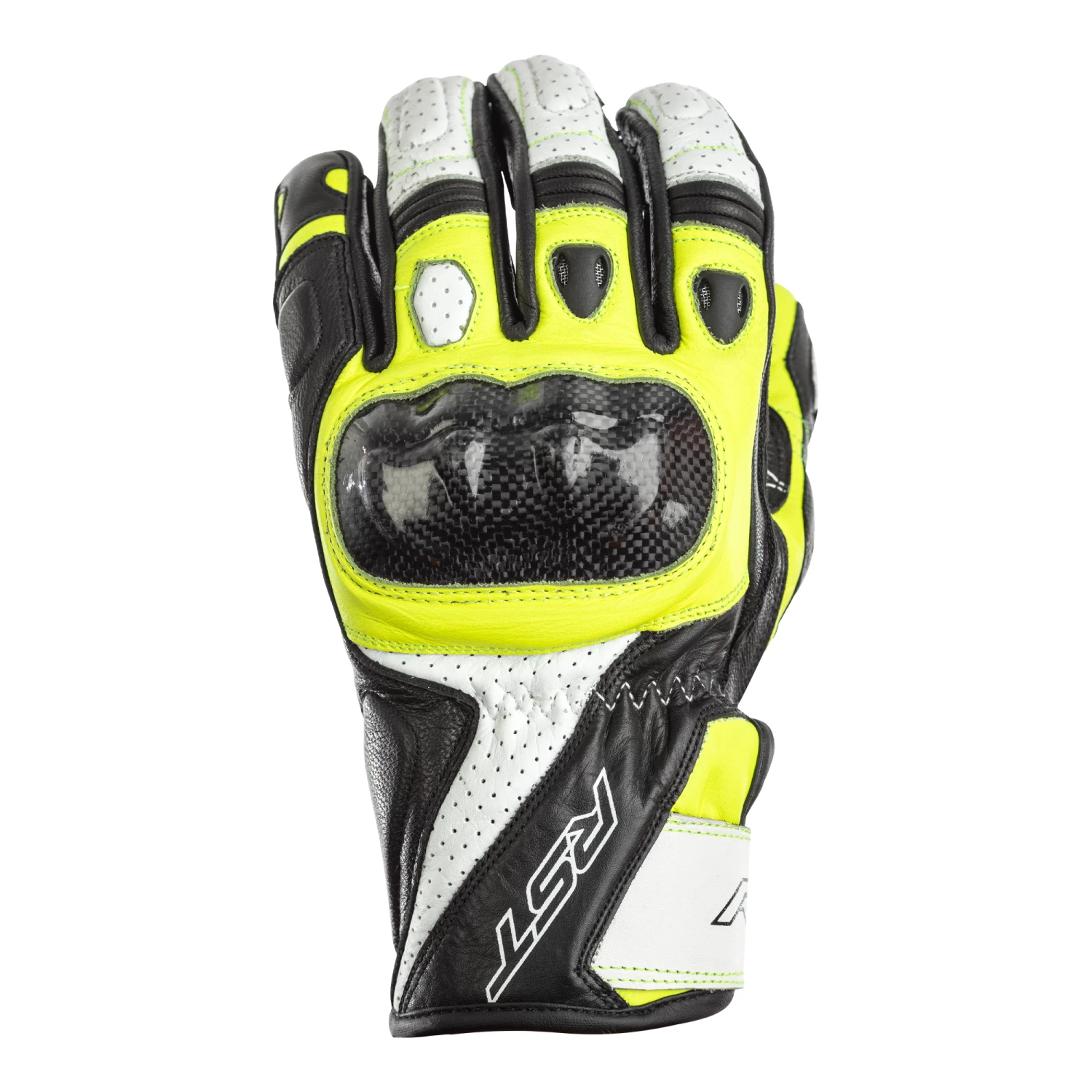 RST Stunt 3 CE Gloves - Flo Yellow