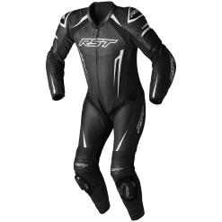 RST Tractech Evo 5 One Piece Leather Suit - Black/White