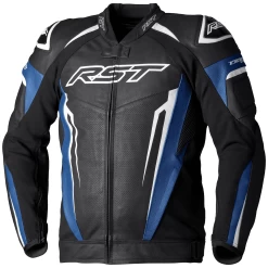 RST Tractech Evo 5 Leather Jacket - Black/Blue