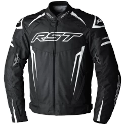 RST Tractech Evo 5 Textile Jacket - Black/White