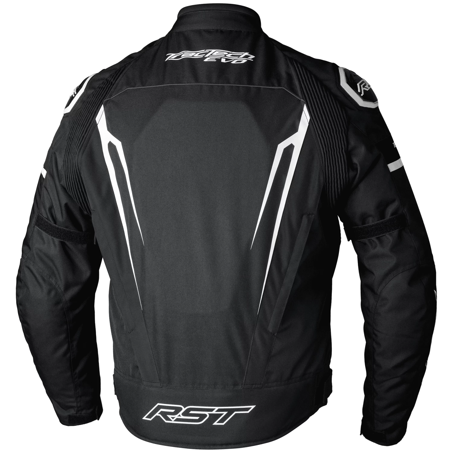 RST Tractech Evo 5 Textile Jacket - Black/White - Image 2