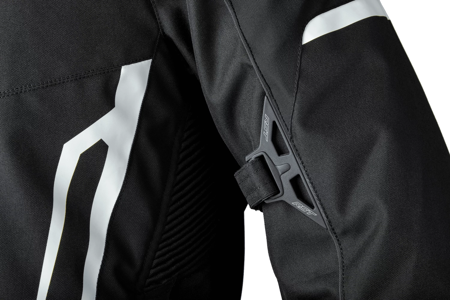 RST Tractech Evo 5 Textile Jacket - Black/White - Image 4