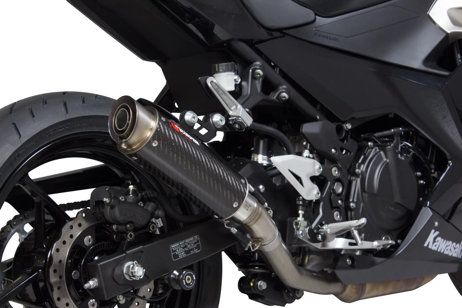Scorpion RP1-GP Exhaust - Kawasaki Ninja 400 (2018 - 2020) - Image 2