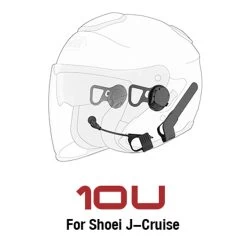 Sena 10U Bluetooth Communication System For Shoei J-Cruise