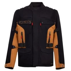 Spada Ascent V3 CE Textile Jacket - Black / Tan