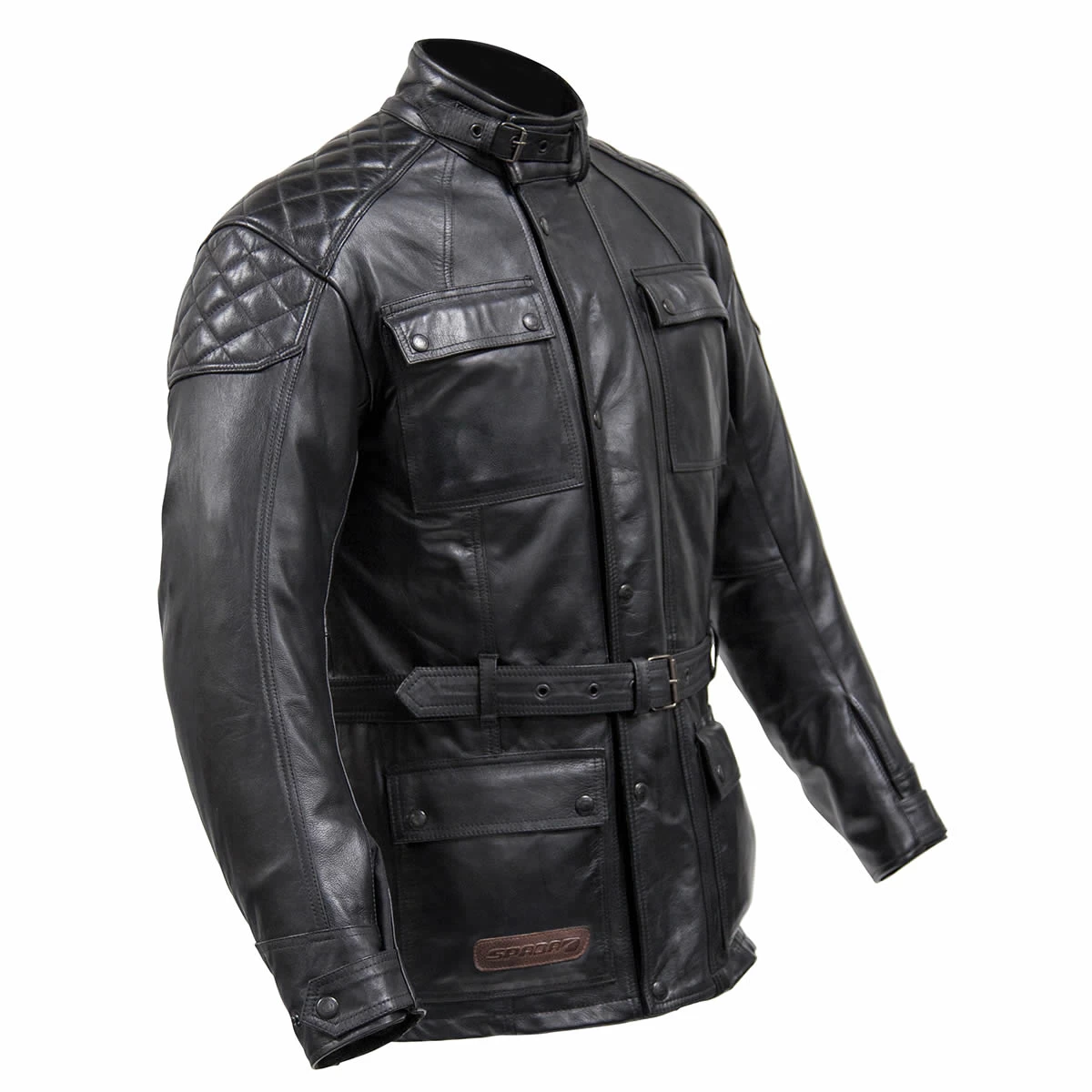 Spada Berliner Leather Jacket - Oxblood - Image 2
