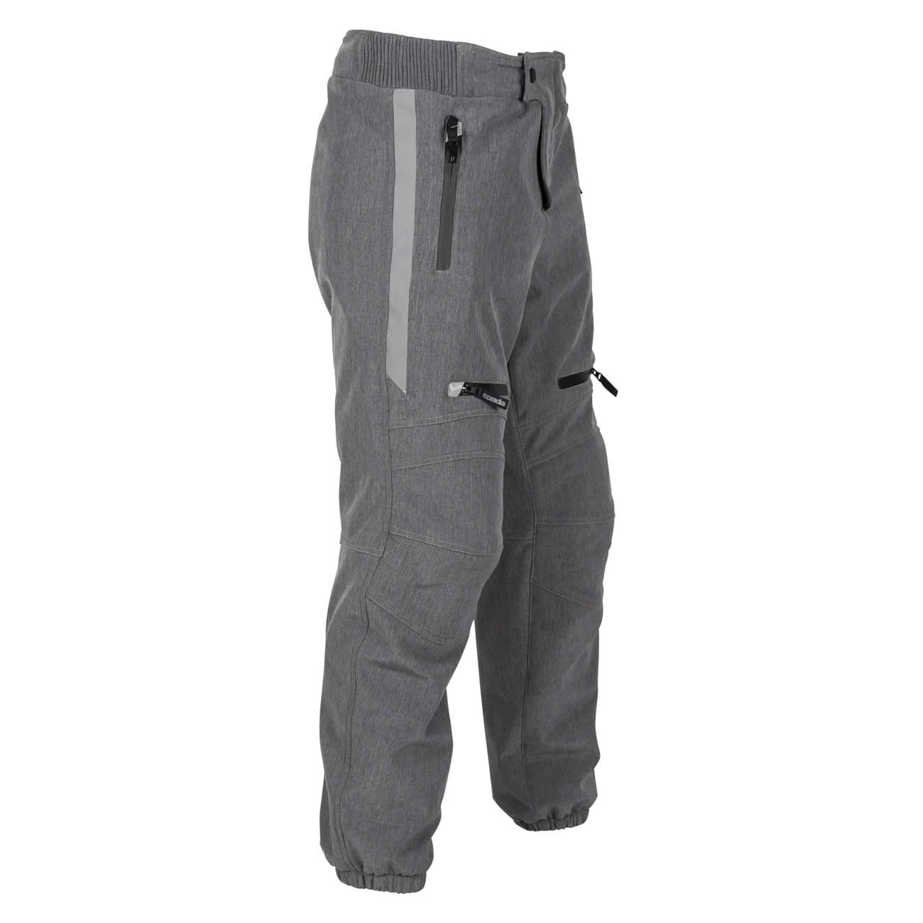 Spada Commute CE Waterproof Textile Motorcycle Trouser - Grey - Image 6